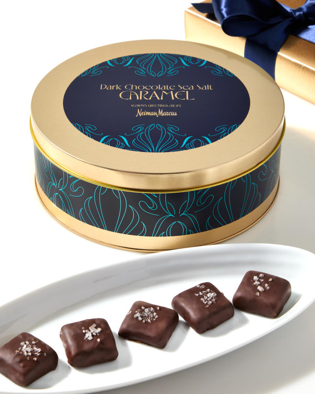 Dark Chocolate Sea Salt Caramels